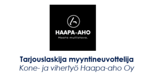 Kone- ja vihertyö Haapa-aho Oy logo